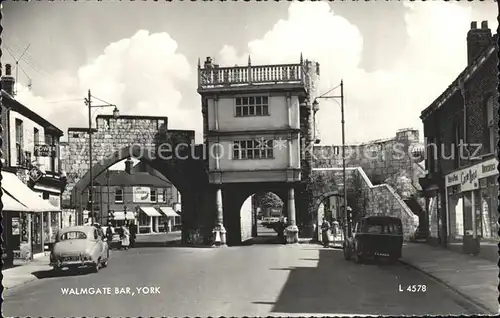 York UK Walmgate Bar Valentines Card Kat. York