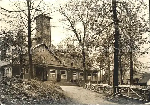 Adelsberg Chemnitz Betriebsferienheim des VE Kombinates Grossdrehmaschinenbau 7. Oktober Berlin Kat. Chemnitz