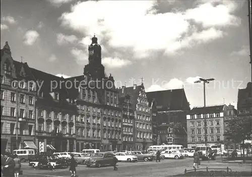 Wroclaw Rynek Markt Kat. Wroclaw Breslau