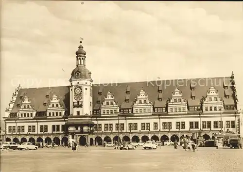 Leipzig Altes Rathaus Messestadt Kat. Leipzig