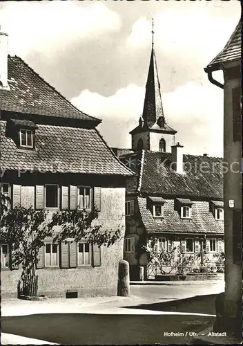 Hofheim Unterfranken Altstadt Kat. Hofheim i.UFr.