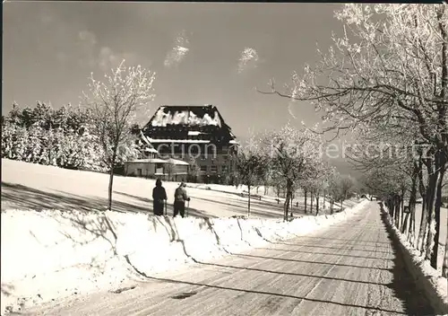 Altenberg Dippoldiswalde Sanatorium Neues Raupennest Kat. Altenberg