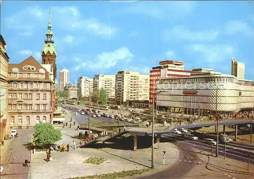 Leipzig Warenhaus Konsument am Bruehl  Kat. Leipzig