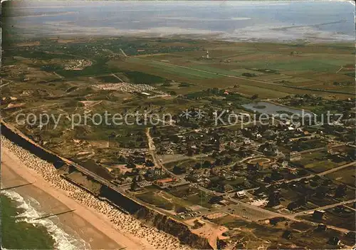 Wenningstedt Sylt Fliegeraufnahme Kat. Wenningstedt Braderup (Sylt)