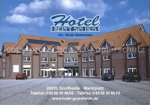 Grossheide Ostfriesland Marktplatz Hotel Reint Sin Hus  / Grossheide /Aurich LKR