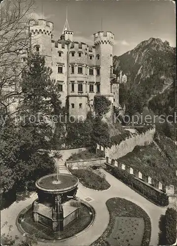 Hohenschwangau Koenigsschloss Kat. Schwangau