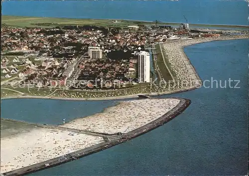 Buesum Nordseebad Fliegeraufnahme Kat. Buesum