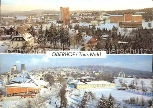 Oberhof Thueringen Interhotel Panorama FDGB Erholungsheim Rennsteig Kat. Oberhof Thueringen