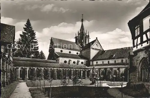 Bebenhausen Tuebingen ehem Jagdschloss Klostergarten Kat. Tuebingen