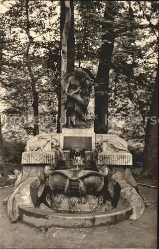 Meiningen Thueringen Bechsteinbrunnen Kat. Meiningen