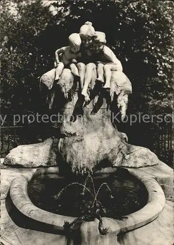 Duesseldorf Maerchenbrunnen im Hofgarten Kat. Duesseldorf