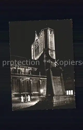 Braunschweig Dom und Burgloewe Kat. Braunschweig