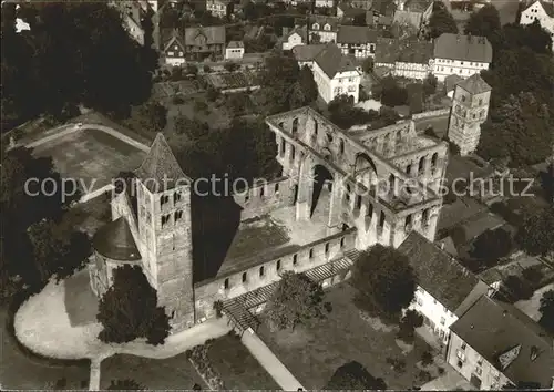 Bad Hersfeld Stiftskirche Fliegeraufnahme Kat. Bad Hersfeld