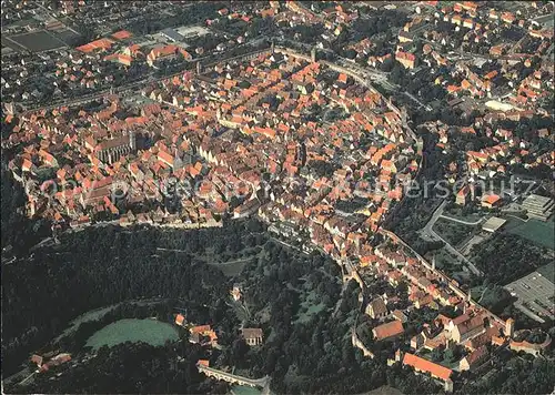 Rothenburg Tauber Fliegeraufnahme Kat. Rothenburg ob der Tauber