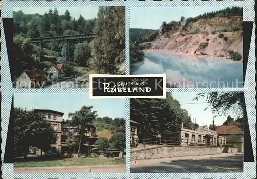 Ruebeland Harz Kreuztalbruecke Zentrag Heim Blauer See Eingang Baumanns Hoehle / Elbingerode Harz /Harz LKR