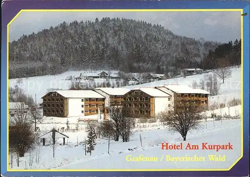 Grafenau Niederbayern Hotel Am Kurpark Kat. Grafenau