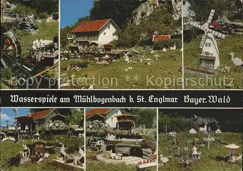 St Englmar Wasserspiele am Muehlbogenbach Kat. Sankt Englmar