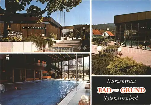 Grund Harz Bad Kurzentrum Hallenbad Kat. Bad Grund (Harz)