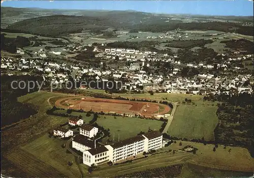 Daun Eifel Fliegeraufnahme Knappschafts Sanatorium Kat. Daun