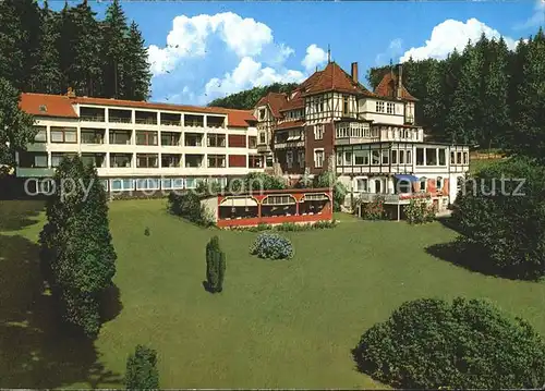 Bad Sachsa Harz Kronbergs Sanatorium Eulingwiese Kat. Bad Sachsa