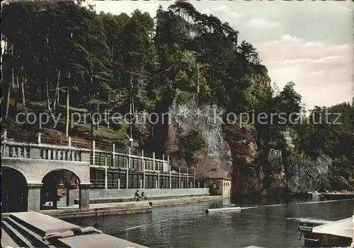 Pottenstein Oberfranken Schwimmbad Kat. Pottenstein