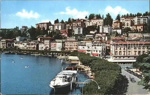 Lugano TI Stadtansicht Kat. Lugano