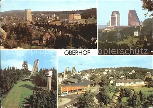 Oberhof Thueringen Interhotel Panorama Schanze am Rennsteig Erholungsheim Kat. Oberhof Thueringen