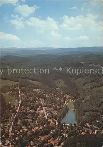 Bad Sachsa Harz Fliegeraufnahme Kat. Bad Sachsa