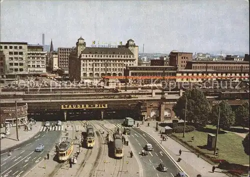 Essen Ruhr Fliegeraufnahme mit Bahndamm Deutsches Turnfest Kat. Essen