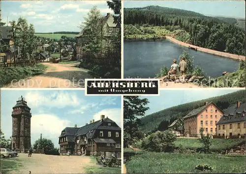 Carlsfeld Erzgebirge Auersberg Sosatalsperre Berghotel Auersberg Wildenthal  Kat. Eibenstock