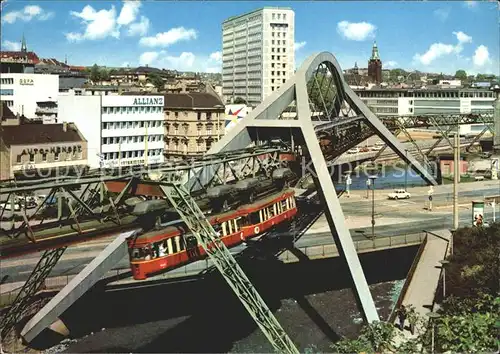 Wuppertal Schwebebahn Stadtmitte Kat. Wuppertal