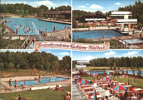 Walbeck Rheinland Freitzeitzentrum Schwimmbad Kat. Geldern