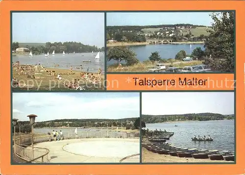 Dippoldiswalde Osterzgebirge Talsperre Malter Paulsdorf Restaurant Seeblick Kat. Dippoldiswalde