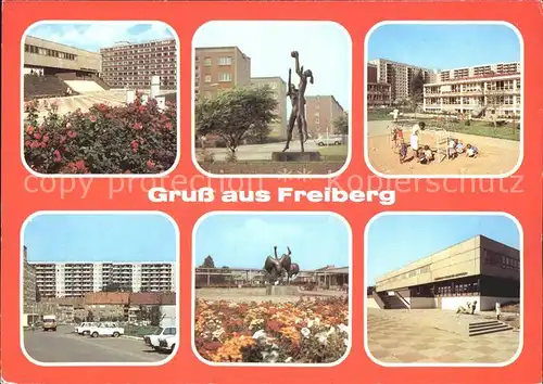 Freiberg Sachsen Bergakademie Wasserberg Muehlteich  Kat. Freiberg