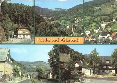 Mellenbach Glasbach Zirkel Ernst Thaelmann Strasse Erholungsheim zur Kehre Kat. Mellenbach Glasbach