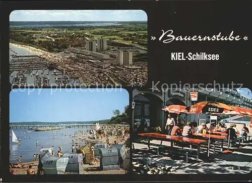 Schilksee Bauernsturbe Fliegeraufnahme Olympizentrum Strand Kat. Kiel