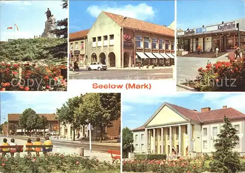 Seelow Gedenkstaette der Befreiung Konsum Kontakt Kaufhaus Puschkinplatz  Kat. Seelow