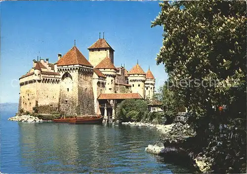 Montreux VD Schloss Chillon  Kat. Montreux