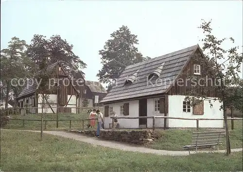 Seiffen Erzgebirge Freilichtmuseum Floesser Wohnhaus 18tes Jhdt Kat. Kurort Seiffen Erzgebirge