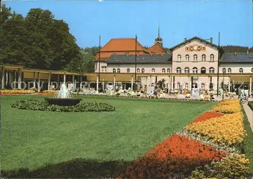 Bad Elster Badeplatz Springbrunnen Kat. Bad Elster