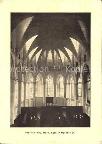 Harderwijk Kircheninneres Kat. Harderwijk