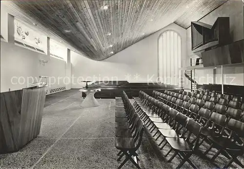 Zaandam Paaskerk Interieur Kat. Zaandam