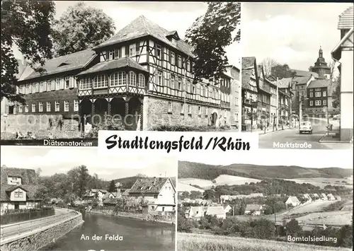 Stadtlengsfeld Marktstrasse Diaetsanatorium  Kat. Stadtlengsfeld