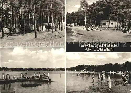 Briesensee Campingplatz Bungalow Strand Kat. Neu Zauche