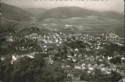 Bad Wildungen Fliegeraufnahme Kat. Bad Wildungen