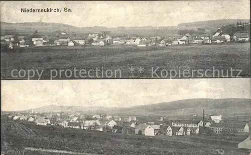 Niederneukirch Stadtansicht Kat. Neukirch Lausitz