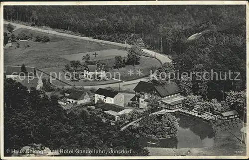 Jonsdorf Haus Chicago Kat. Kurort Jonsdorf