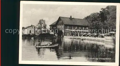 Jonsdorf Hotel zur Gondelfahrt Kat. Kurort Jonsdorf