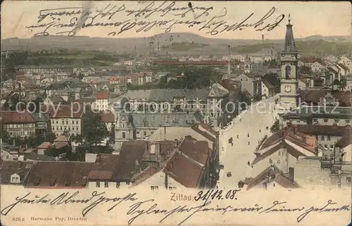 Zittau Teilansicht Kat. Zittau