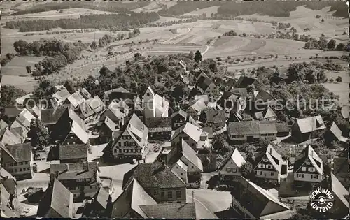 Lossburg Fliegeraufnahme / Lossburg /Freudenstadt LKR